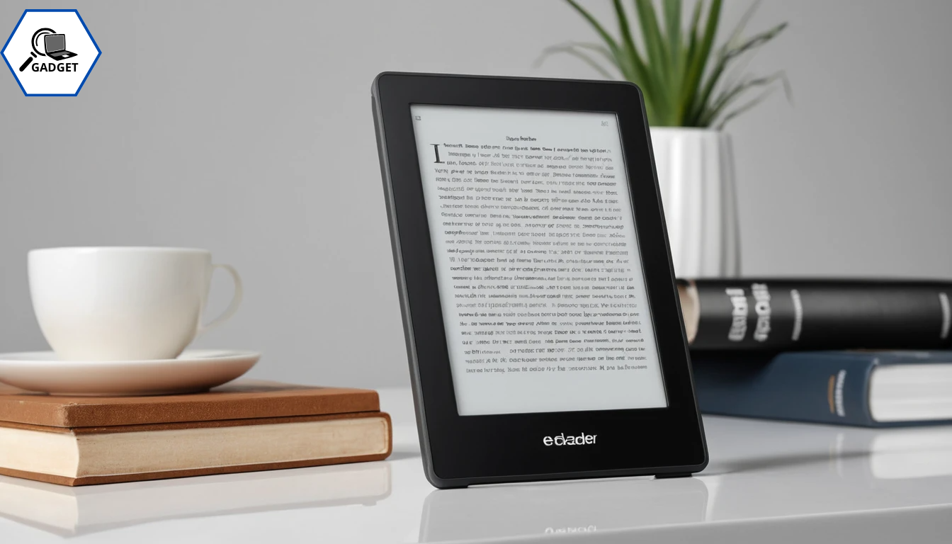 E-reader displaying an ebook