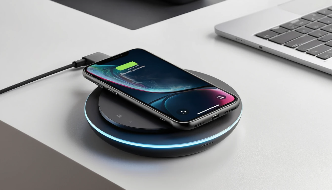 Portable wireless charging pad