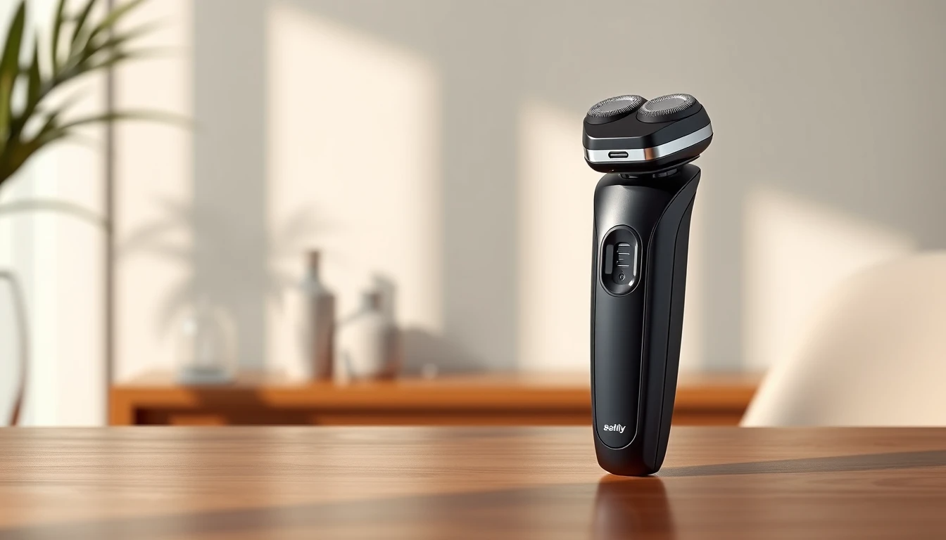 Cordless electric shaver