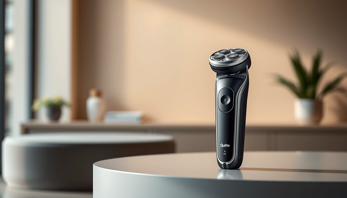 Quiet electric shaver