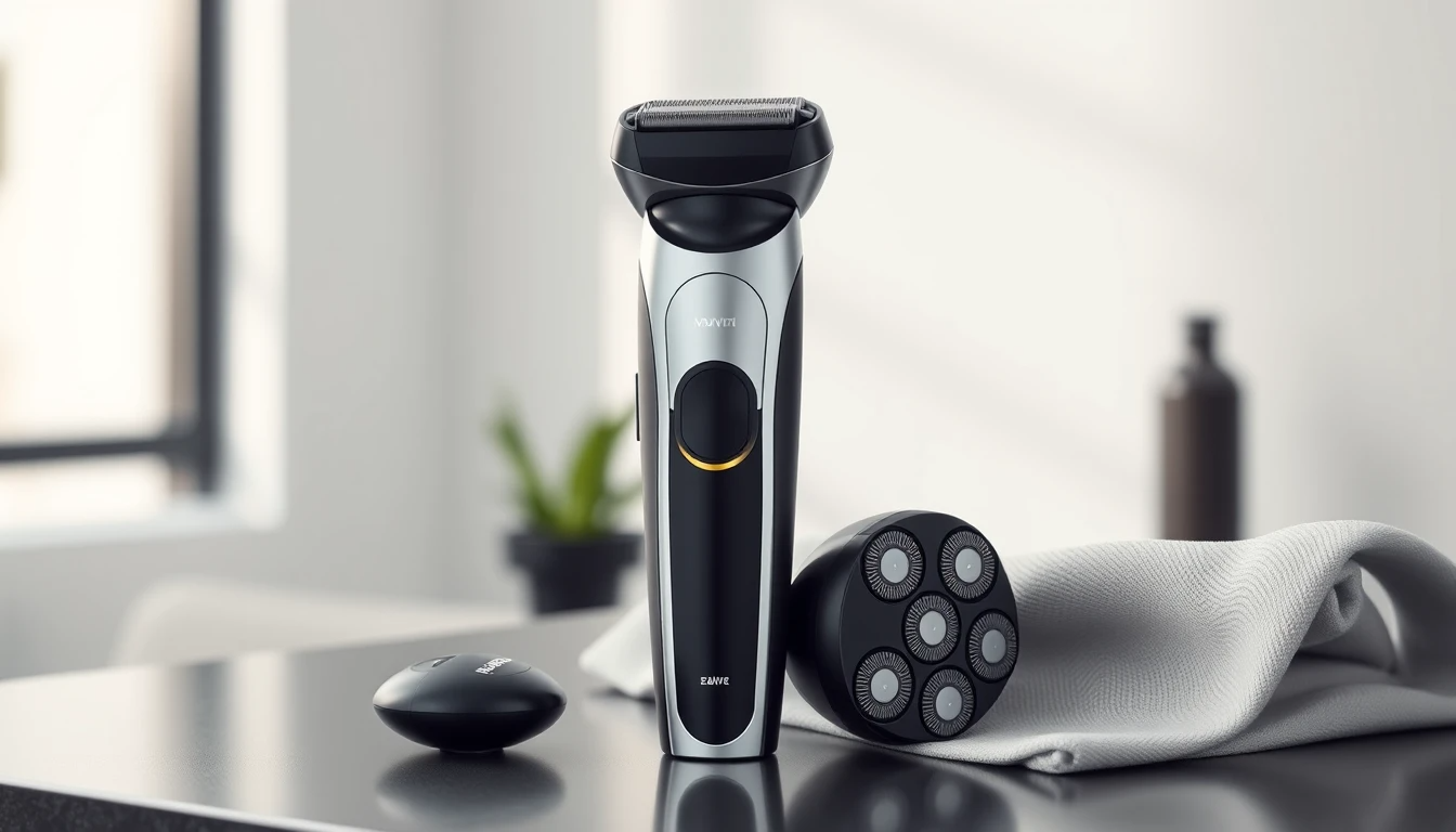 Beginner-friendly electric shaver