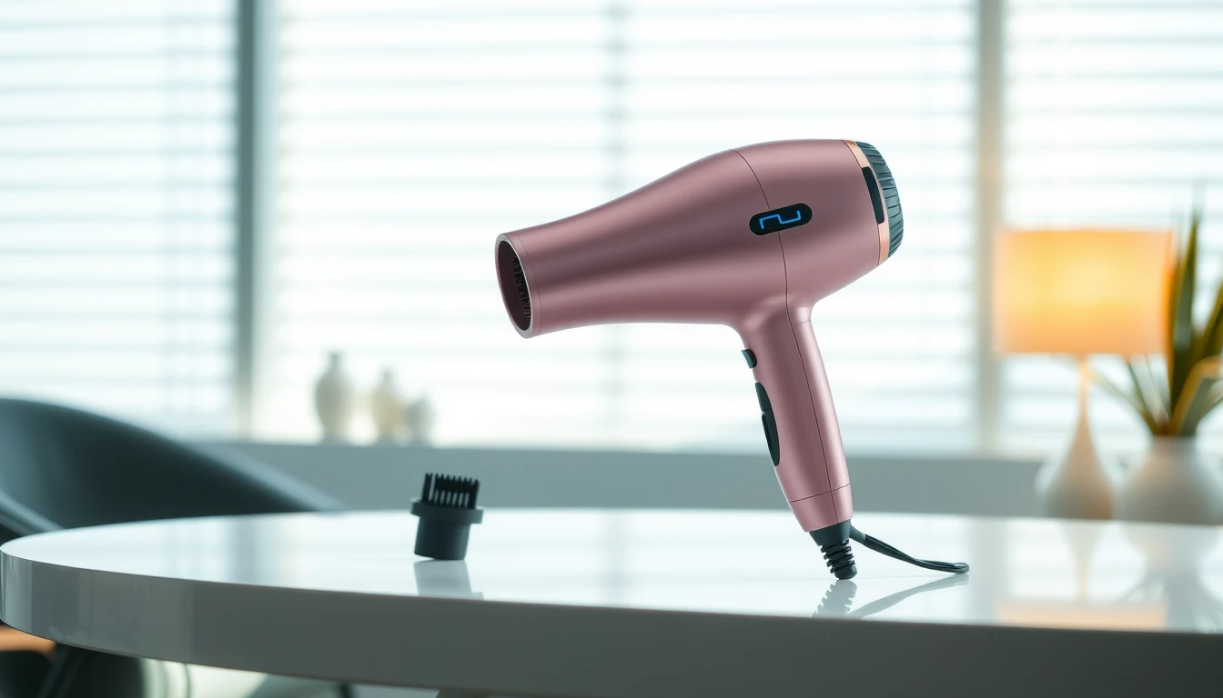 Travel hair dryer