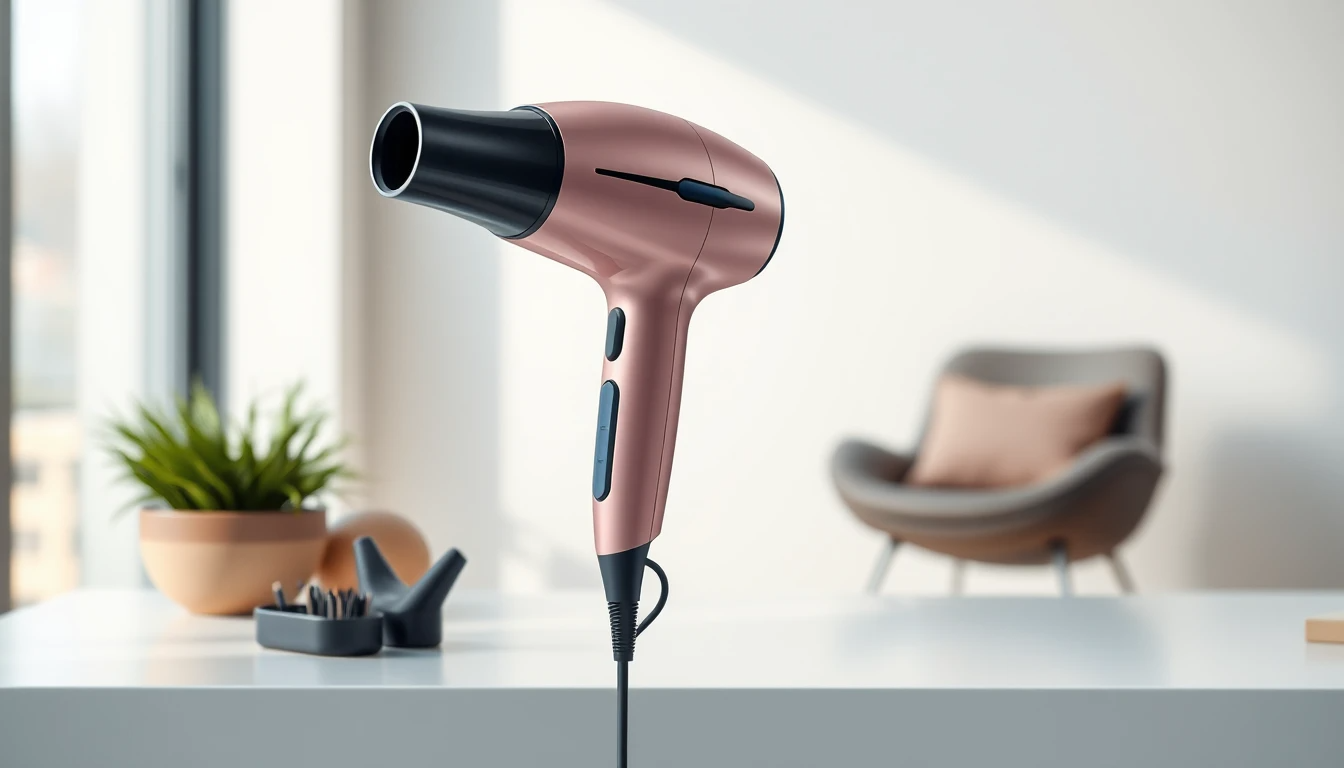 Tech-savvy hair dryer