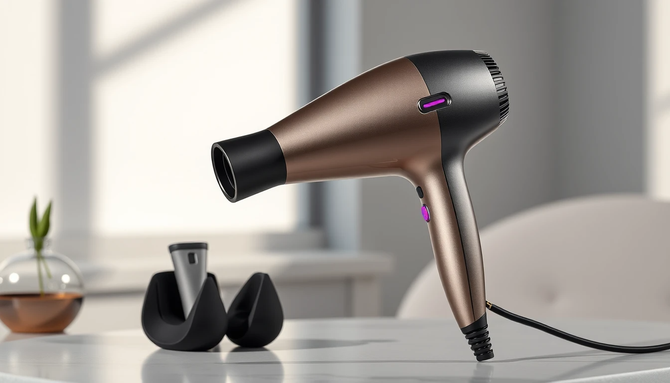 Lightweight hair dryer