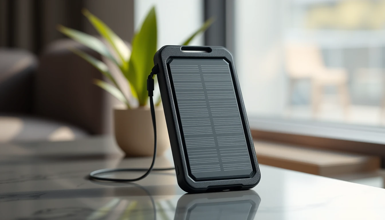 Portable solar charger